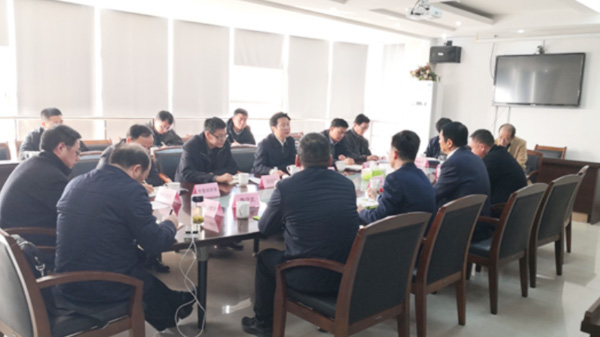 市委书记潘朝晖一行莅临公司调研指导事情