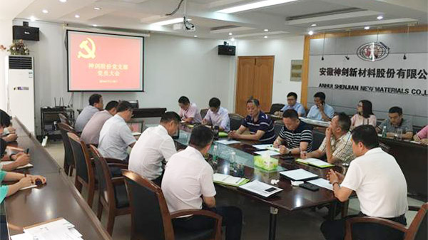 公司党支部顺遂完成委员会换届选举事情