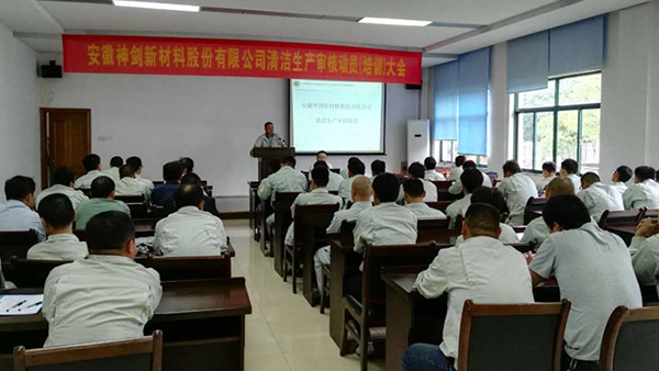 公司组织清洁生产审核发动（培训）大会