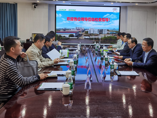 国家应急治理部总工程师李万春一行到我司调研