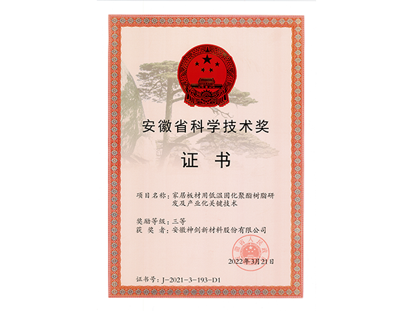 安徽省科学手艺奖